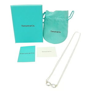 Tiffany Infinity Necklace Silver